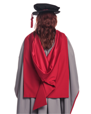 Lancaster University Doctorate Gown, Hood & Hat Set