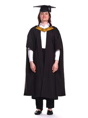 Masters top graduation attire