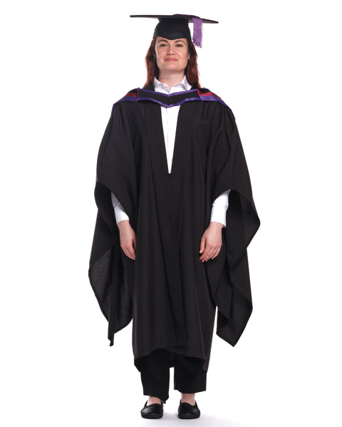 University of Portsmouth | BEng | Bachelor of Engineering Gown, Cap and Hood Set