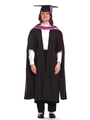 University of Portsmouth | LLM | Master of Laws Gown, Cap and Hood Set