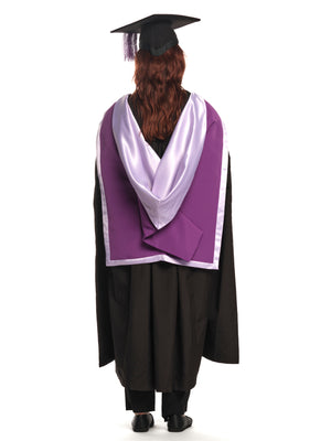 University of Portsmouth | MArch | Master of Architecture Gown, Cap and Hood Set