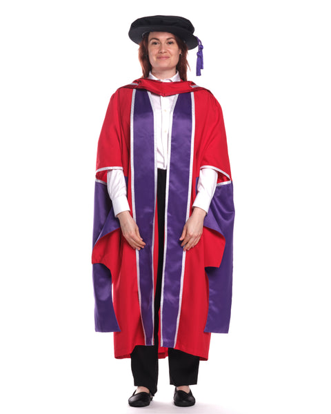 University of Portsmouth | MD | Doctor of Medicine Gown, Cap and Hood Set