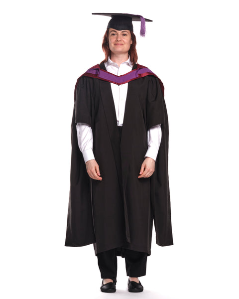 University of Portsmouth | MEng | Master of Engineering Gown, Cap and Hood Set