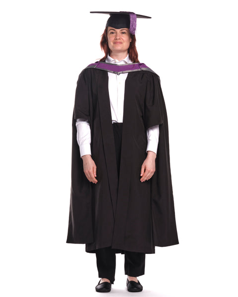University of Portsmouth | MPA | Master of Public Administration Gown, Cap and Hood Set