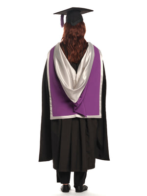 University of Portsmouth | MPhil | Master of Philosophy Gown, Cap and Hood Set