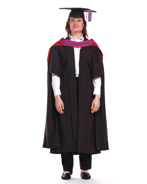 University of Portsmouth | MRes | Master of Research Gown, Cap and Hood Set