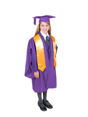 Traditional Primary School Graduation Gown, Cap and Stole