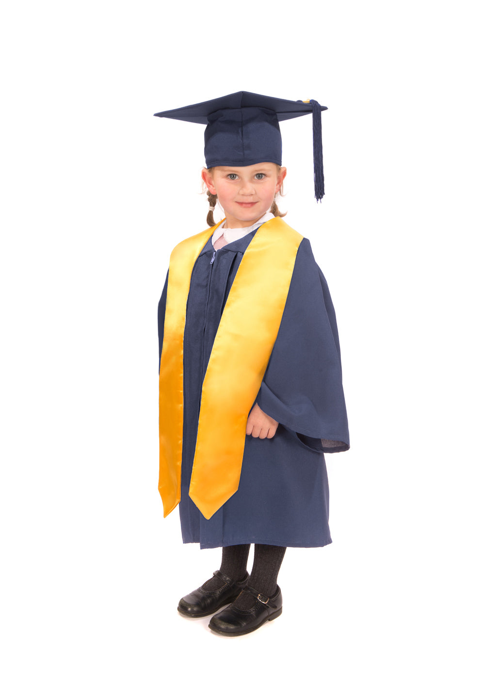 Matte Nursery Graduation Gown, Cap and Stole | Graduation Attire