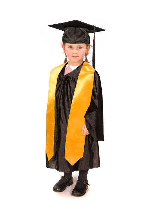 Shiny Nursery Graduation Gown, Cap & Stole